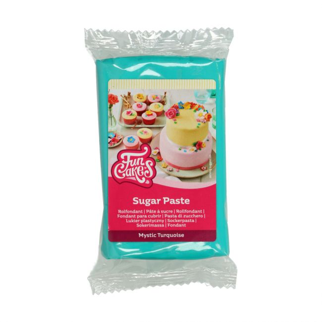 Pâte à Sucre Multipack Pastel 5x100g Funcakes - Perle Dorée