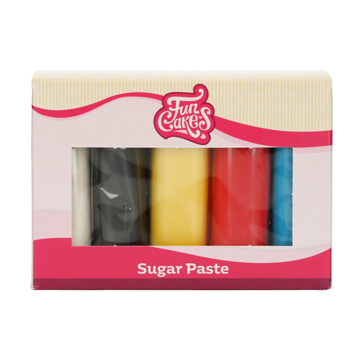 Pâte à sucre de différentes couleurs en petite quantité Cake design