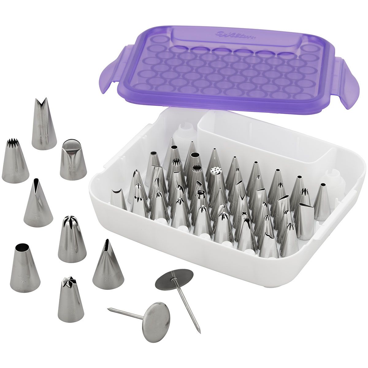 Coffret de douilles Wilton master 55 pièces - Perle Dorée