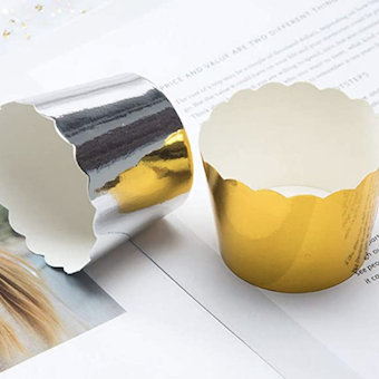 Mini-Caissette cupcakes blanche (x100) - PME