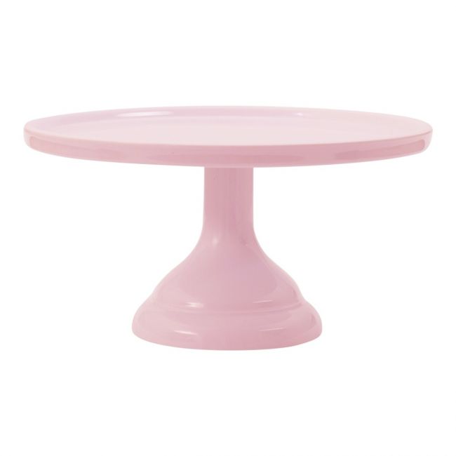 Présentoir à gâteaux Rose 30cm - Perle Dorée