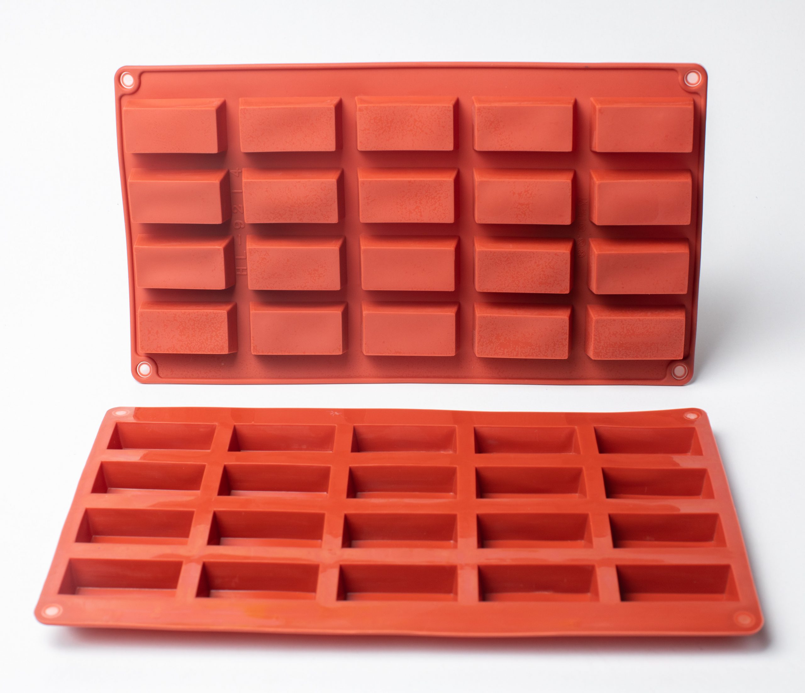 Moule silicone 20 rectangles - Perle Dorée