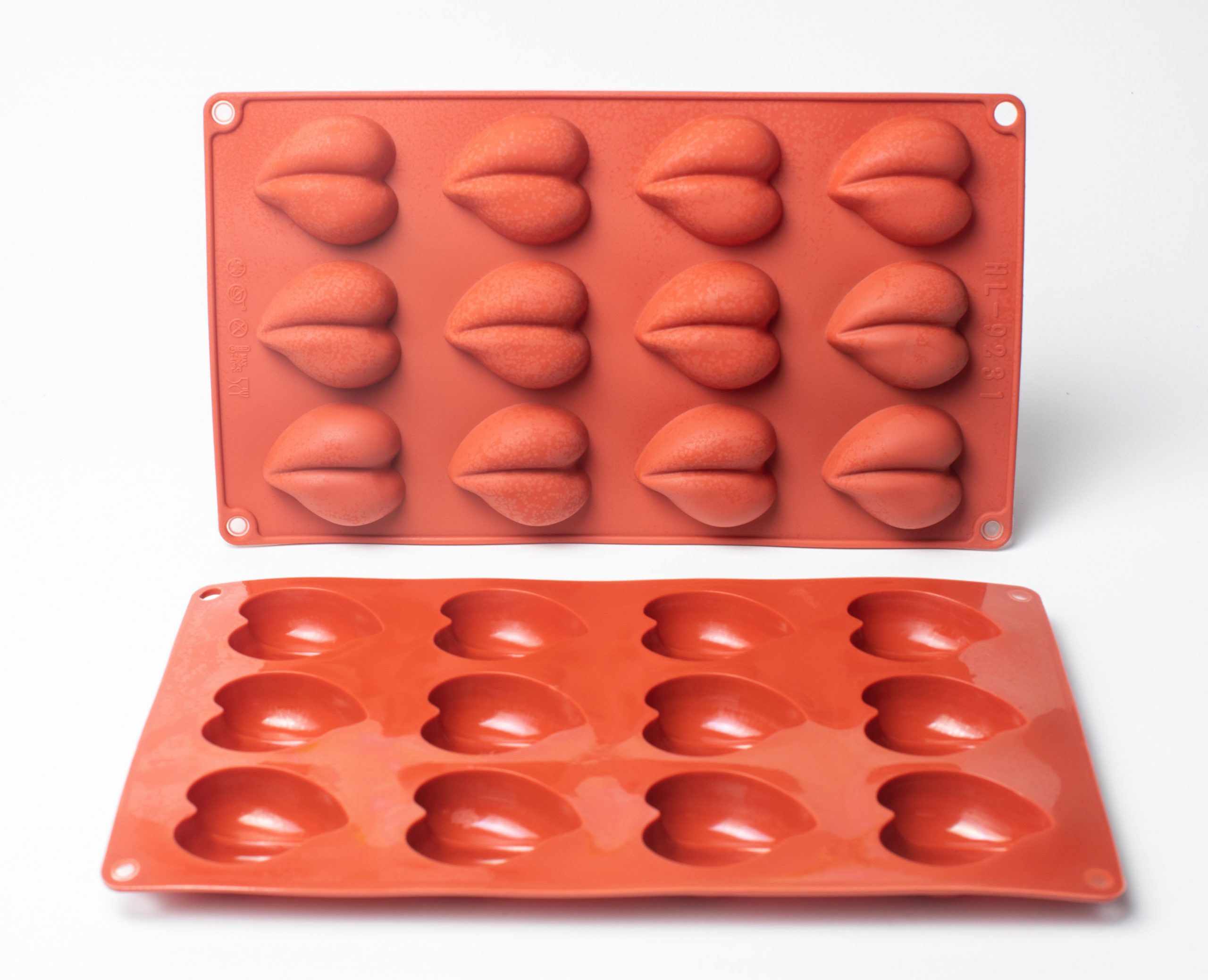 Moule à insert rond en silicone - Perle Dorée