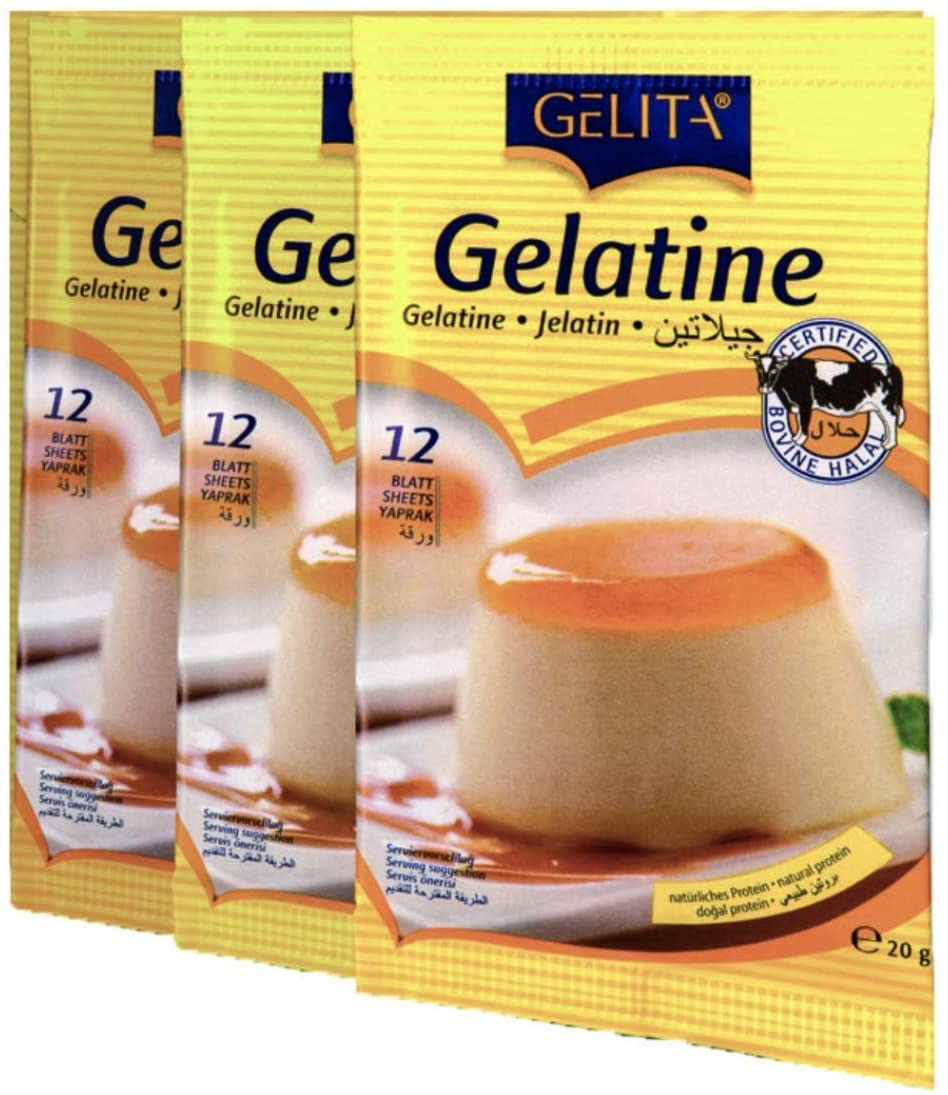 Gélatine Halal en feuilles GELITA - Perle Dorée