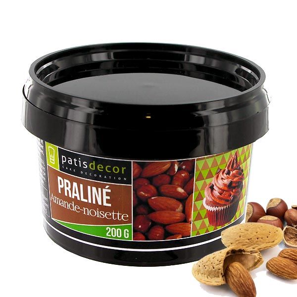 Praliné amande noisettes 200 g - Perle Dorée