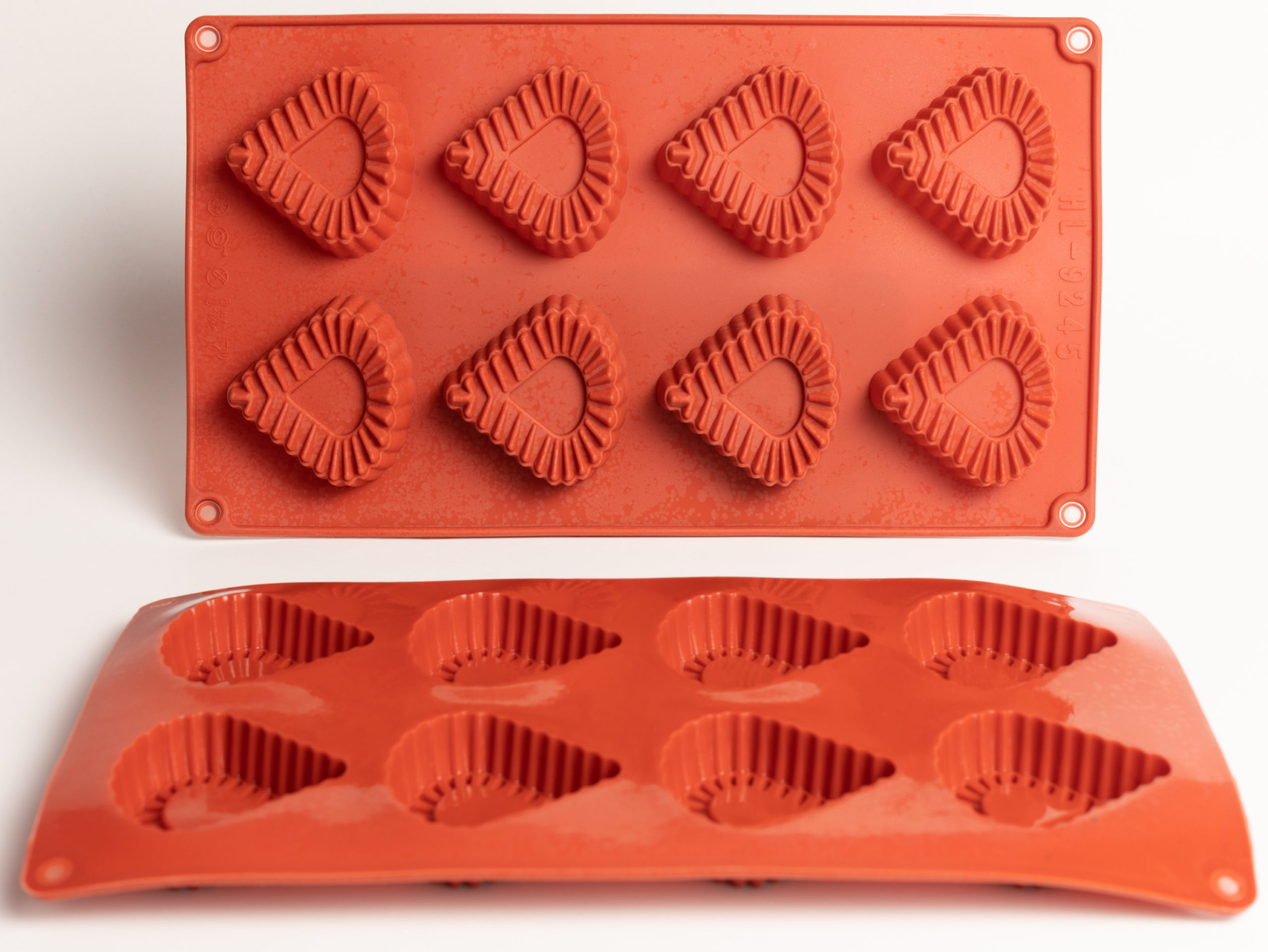 Moule silicone 12 Cannelés - Perle Dorée