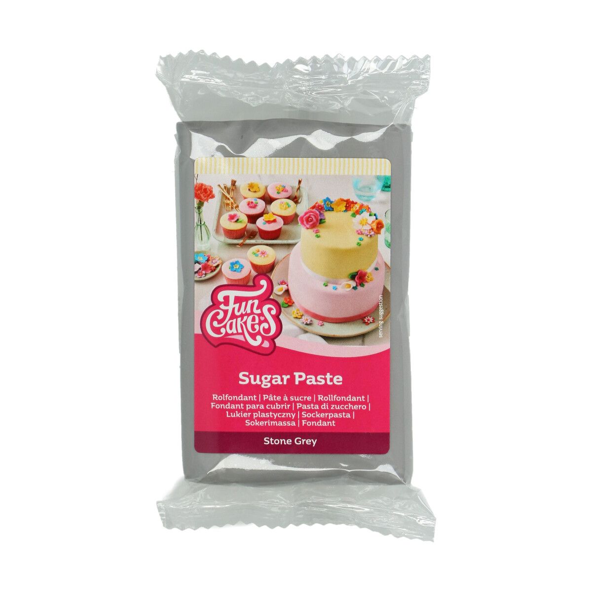 Pâte à sucre FUNCAKES Violet Royal 250g - Perle Dorée