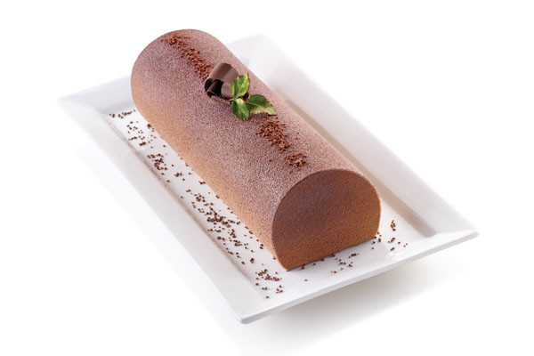 Moule à bûche DIAMOND Silikomart - Perle Dorée