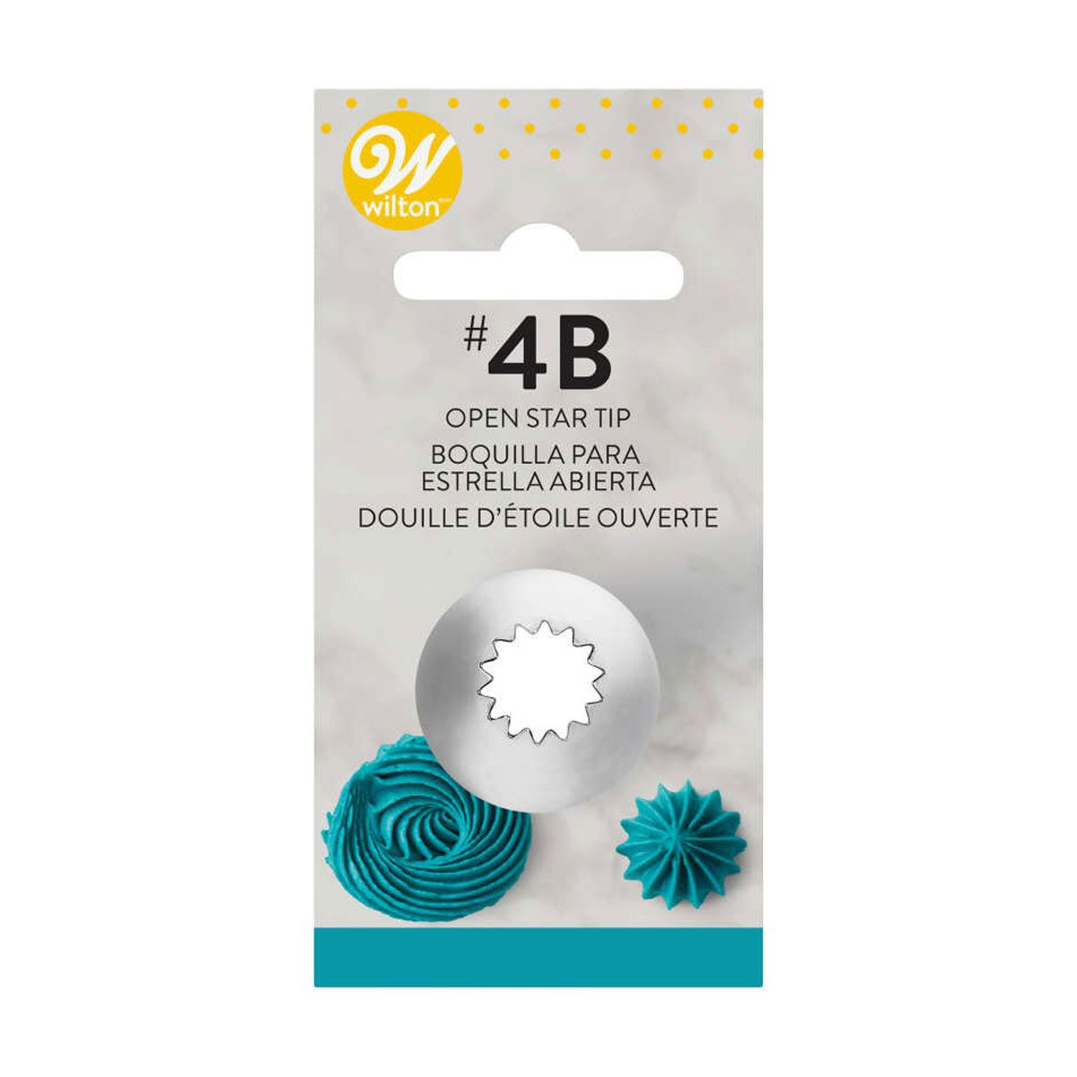 Lot de 2 douilles de décoration Wilton #1M et #2A - Perle Dorée