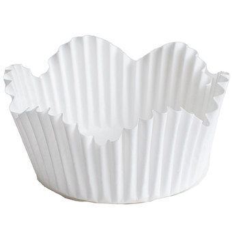 Caissettes à muffins 3,8cm Blanc x20 - Perle Dorée