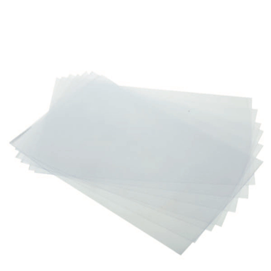 10 feuilles de rhodoïde PVC 30x40 cm