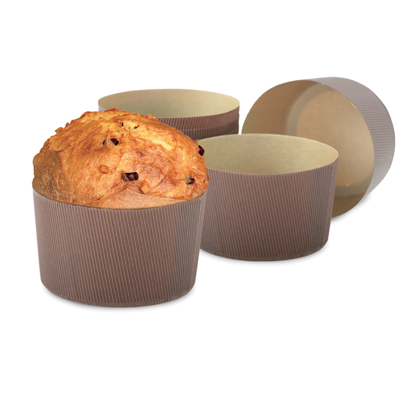 Moule de cuisson en papier Panettone x5