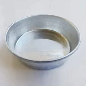Moule de cuisson en aluminium Ajib Rond 16 cm hauteur 5 cm-Perle Dorée
